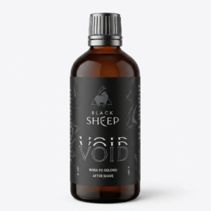 Rzemieślnicza woda po goleniu Black Sheep VOID 100ml – flakon z ciemnego szkła